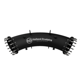 LONG-RADIUS RUBBER BEND